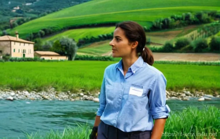 환경산업기사 기출문제 복습 - **Prompt 1: Focused Environmental Study in an Italian Setting**
    "A young Italian student, around...