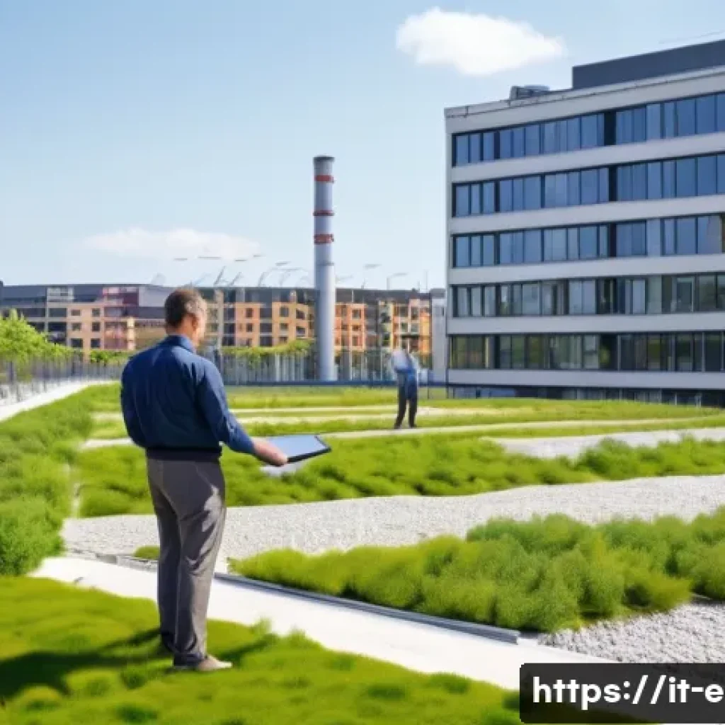 환경기술사 자격증 가이드 - **Urban Green Transformation Project**
    A vibrant, sunlit image depicting an environmental engine...